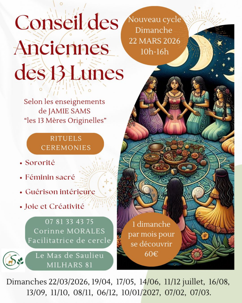 Flyer "Conseil des anciennes 13 Lunes"