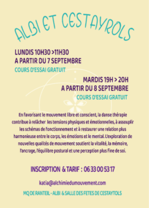 Katie Boyer - Atelier Danse-Thérapie